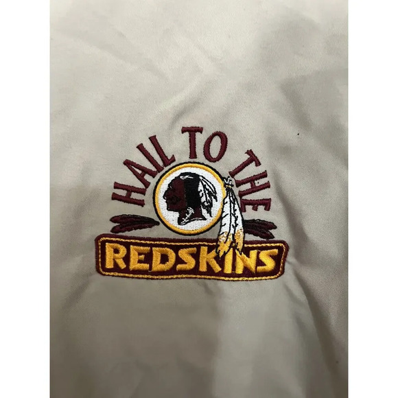 Washington Redskins Starter Jacket Quarter Zip 2XL Hail To Skins Vintage - Picture 2 of 8